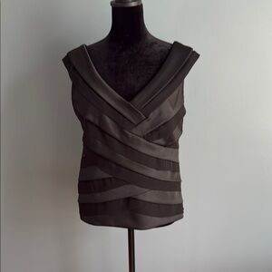 Dressbarn Black Fitted Top